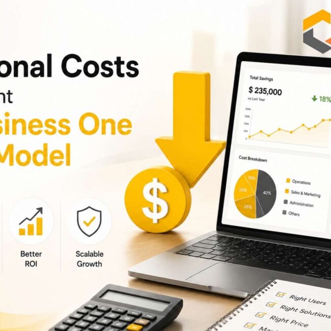 SAP Business One pricing Transformation strategy for business growth