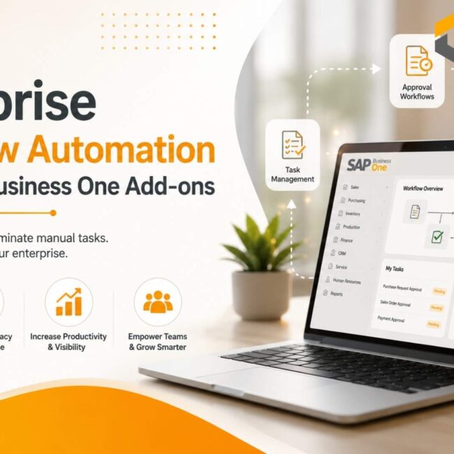 Enterprise Workflow Automation with SAP Business One Add-ons