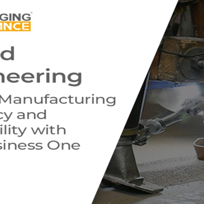 Anand Engineering Products boosts manufacturing efficiency and profitability with SAP Business One.