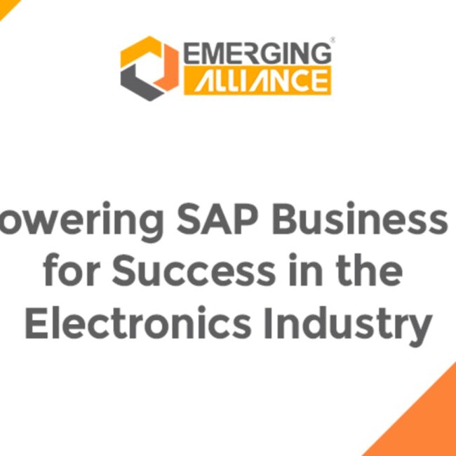 Electronics company using SAP Business One to streamline production, inventory, and supply chain operations.