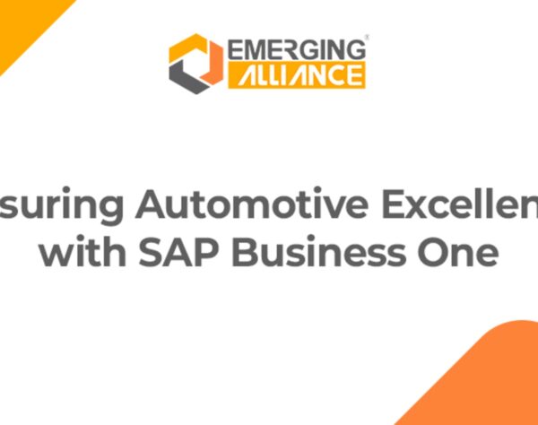 Automotive business using SAP Business One to streamline operations, supply chain management, and production processes.