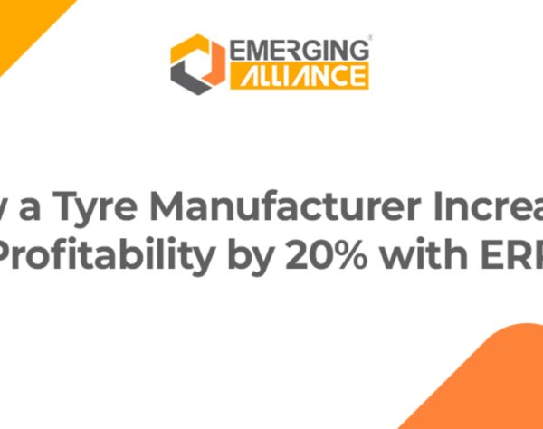 Tyre manufacturer achieving 20% higher profitability through ERP-driven operational and financial improvements.