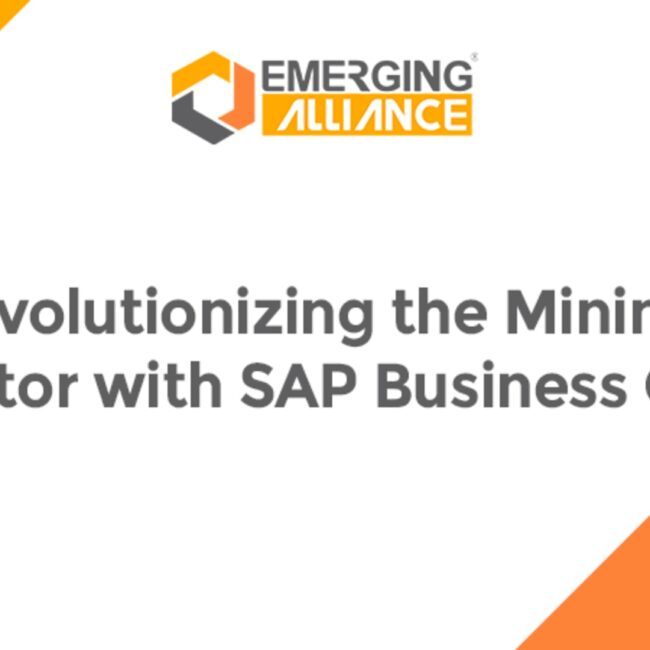 Mining company using SAP Business One to optimize operations, resource management, and supply chain efficiency.