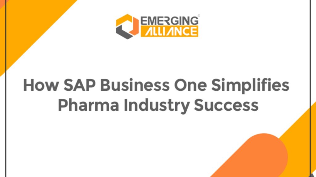 Pharmaceutical company using SAP Business One to improve compliance, supply chain visibility, and operational efficiency.
