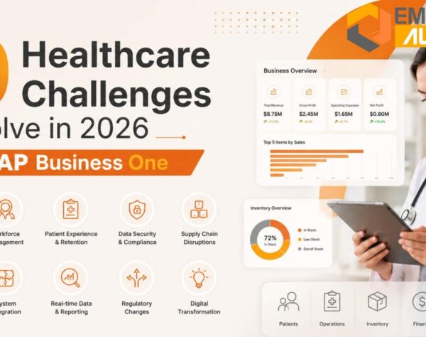 Solve healthcare operational, financial, and compliance challenges with SAP business one for Healthcare Industry and drive scalable growth.