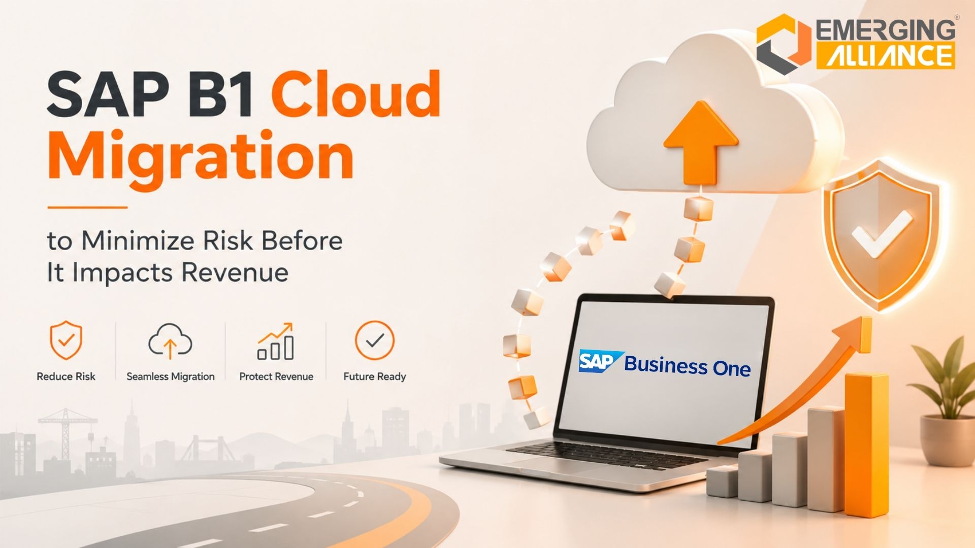 SAP Business One Cloud migration improving security, compliance, disaster recovery and operational resilience for enterprises.