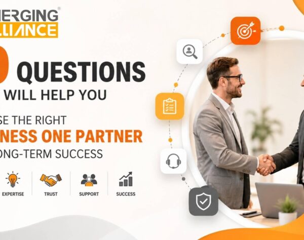 Enterprise leaders evaluating an SAP Business One Partner for digital transformation, ERP implementation, scalability, and business growth