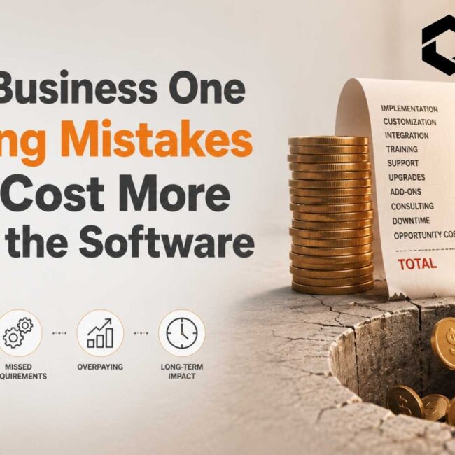 SAP Business One Pricing strategy helping businesses optimize ERP costs, improve ROI, and support scalable growth