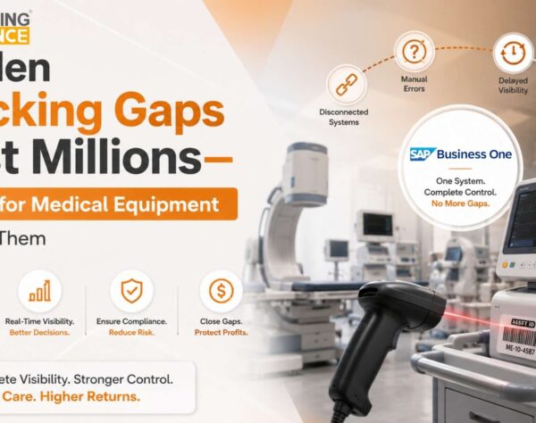 SAP B1 for Medical Equipment providing end-to-end tracking.