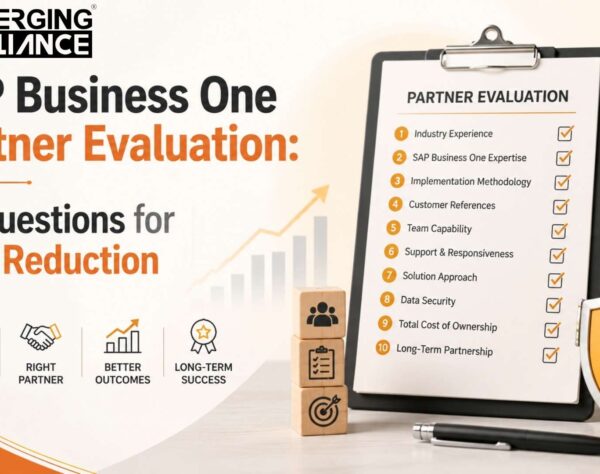 Enterprise leaders evaluating a SAP Business One Partner to reduce ERP implementation risk and maximize business ROI.
