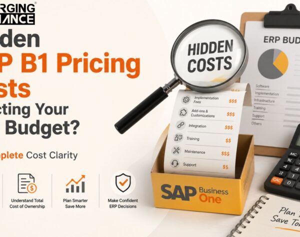 SAP B1 Pricing guide showing ERP licensing, implementation costs, cloud pricing, and budget planning for enterprise digital transformation.