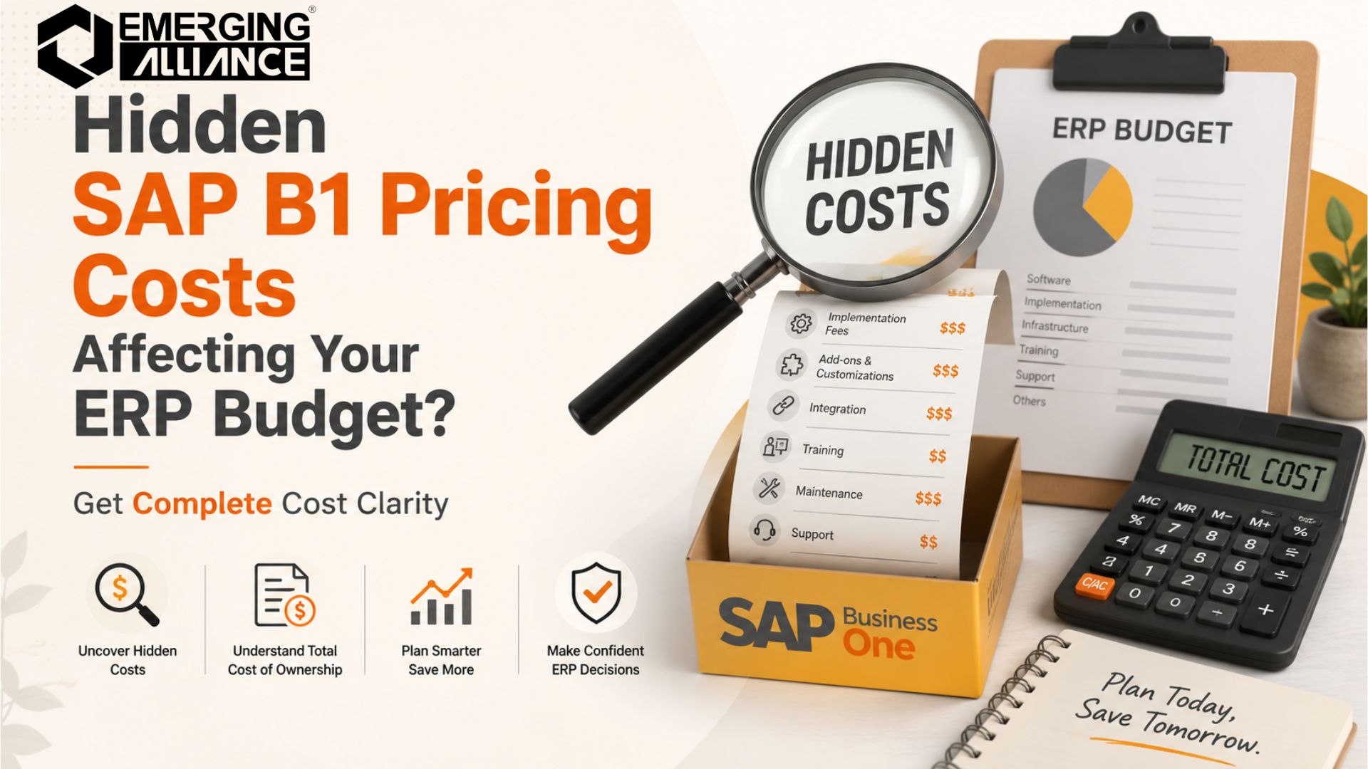 SAP B1 Pricing guide showing ERP licensing, implementation costs, cloud pricing, and budget planning for enterprise digital transformation.