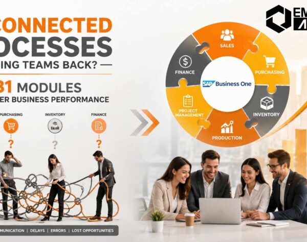 Enterprise teams using SAP B1 Modules to improve operational efficiency, workflow automation, and business performance.