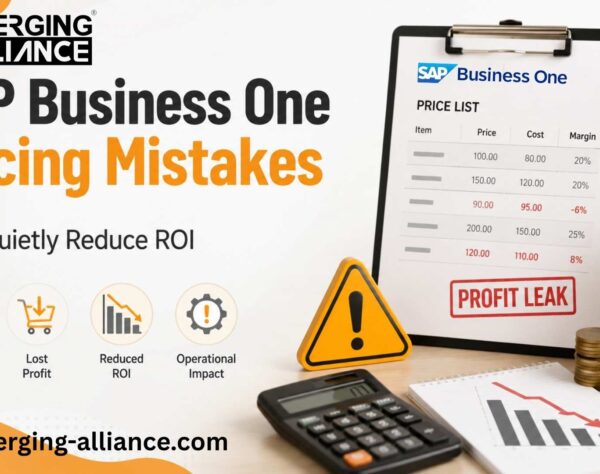 Enterprise leaders evaluating SAP Business One Pricing, licensing costs, implementation strategy, and long-term ERP ROI