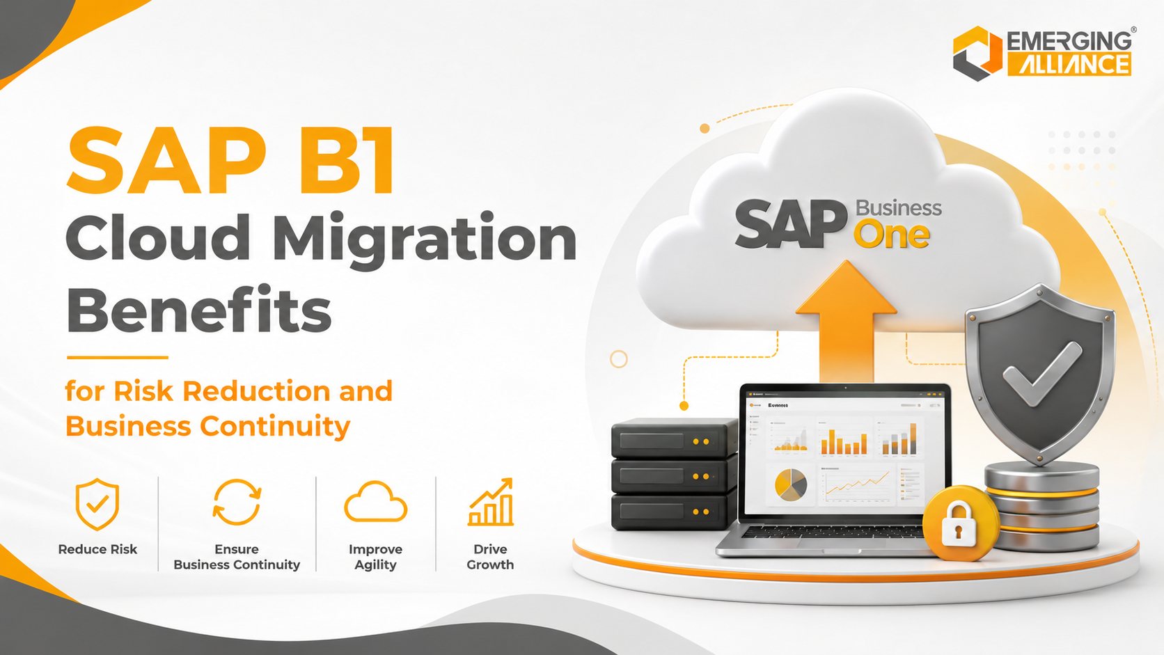 SAP B1 Cloud Migration improving business continuity, disaster recovery, secure ERP access, and operational resilience.