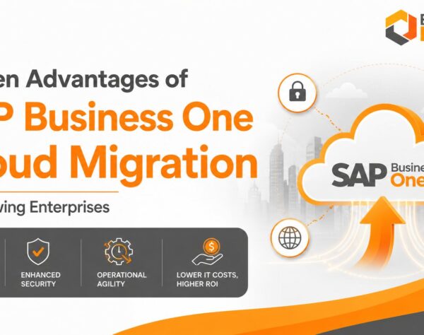 SAP Business One Cloud Migration helping growing enterprises improve scalability, operational efficiency, security, and business growth.