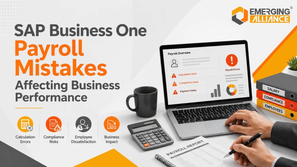 SAP Business One Payroll reducing salary errors and compliance risks