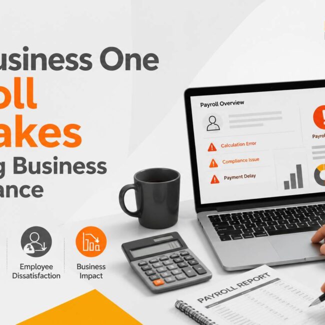 SAP Business One Payroll reducing salary errors and compliance risks