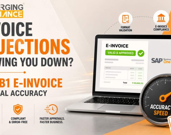 SAP Business One e-invoice solution automates invoice validation, reduces rejections, prevents errors, and ensures accurate invoice processing.