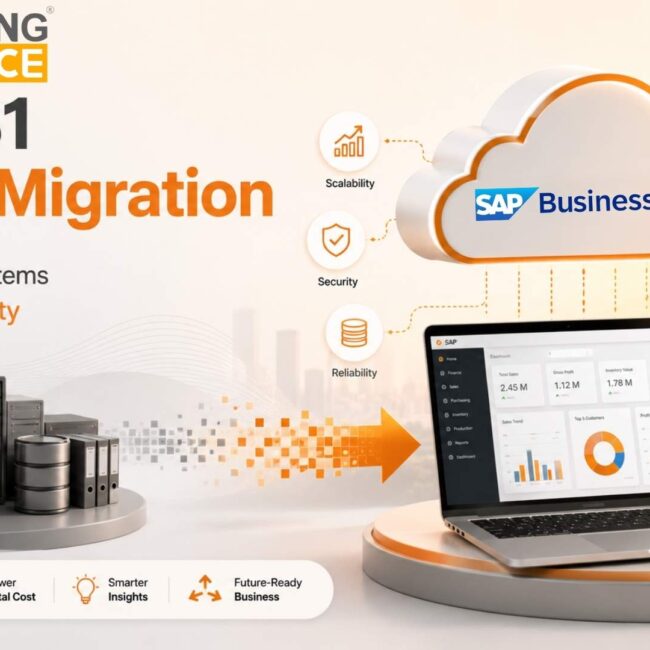 SAP B1 Cloud Migration from legacy systems to a modern cloud platform for improved business agility