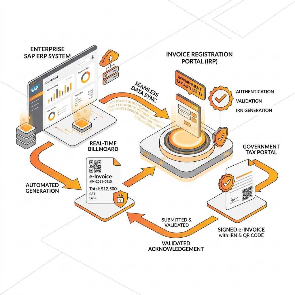 How SAP Business One E-Invoicing Works