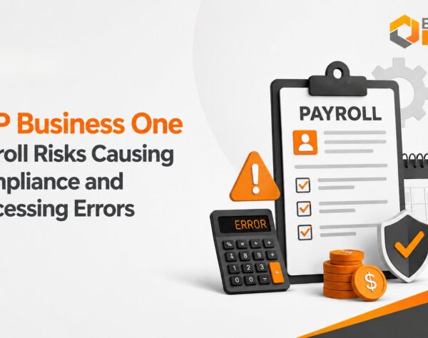 SAP Business One Payroll risks affecting compliance and payroll processing