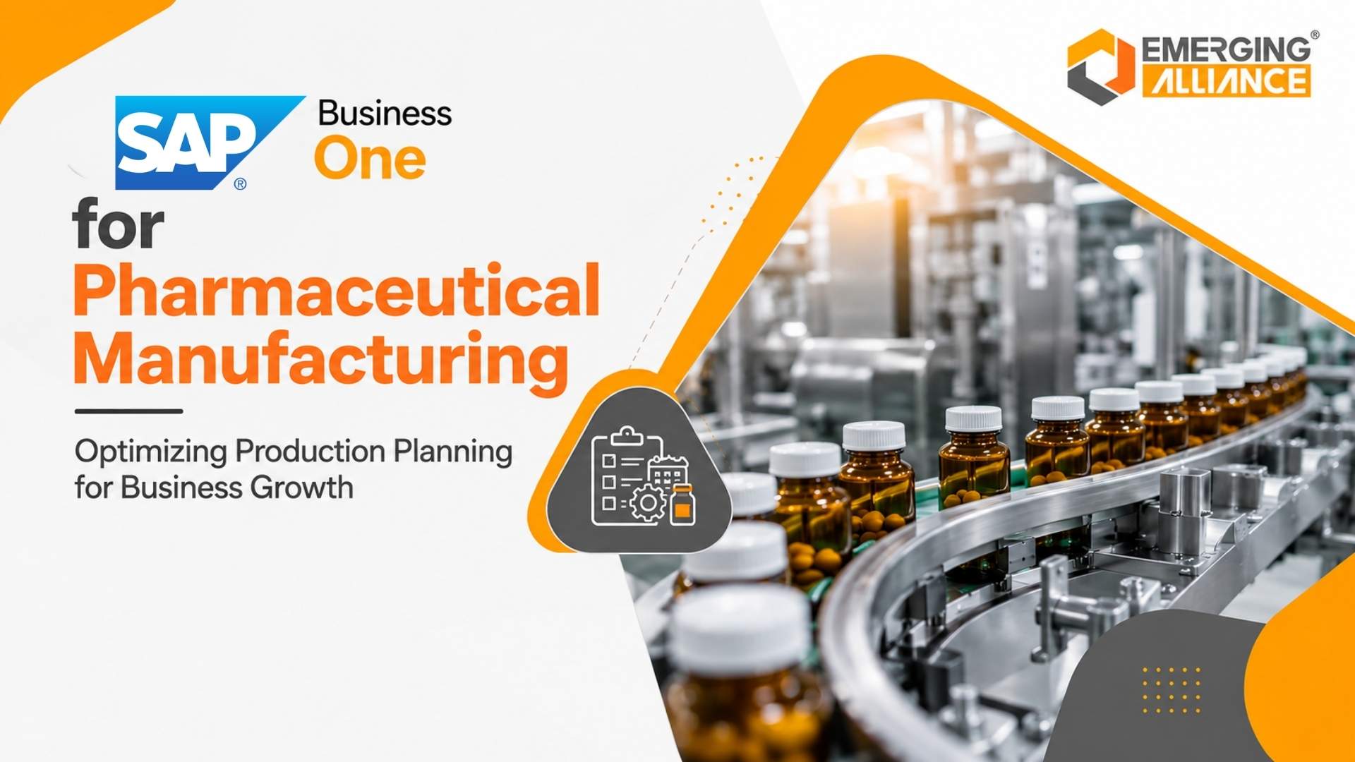 SAP Business One for Pharmaceutical Manufacturing production planning and ERP workflow