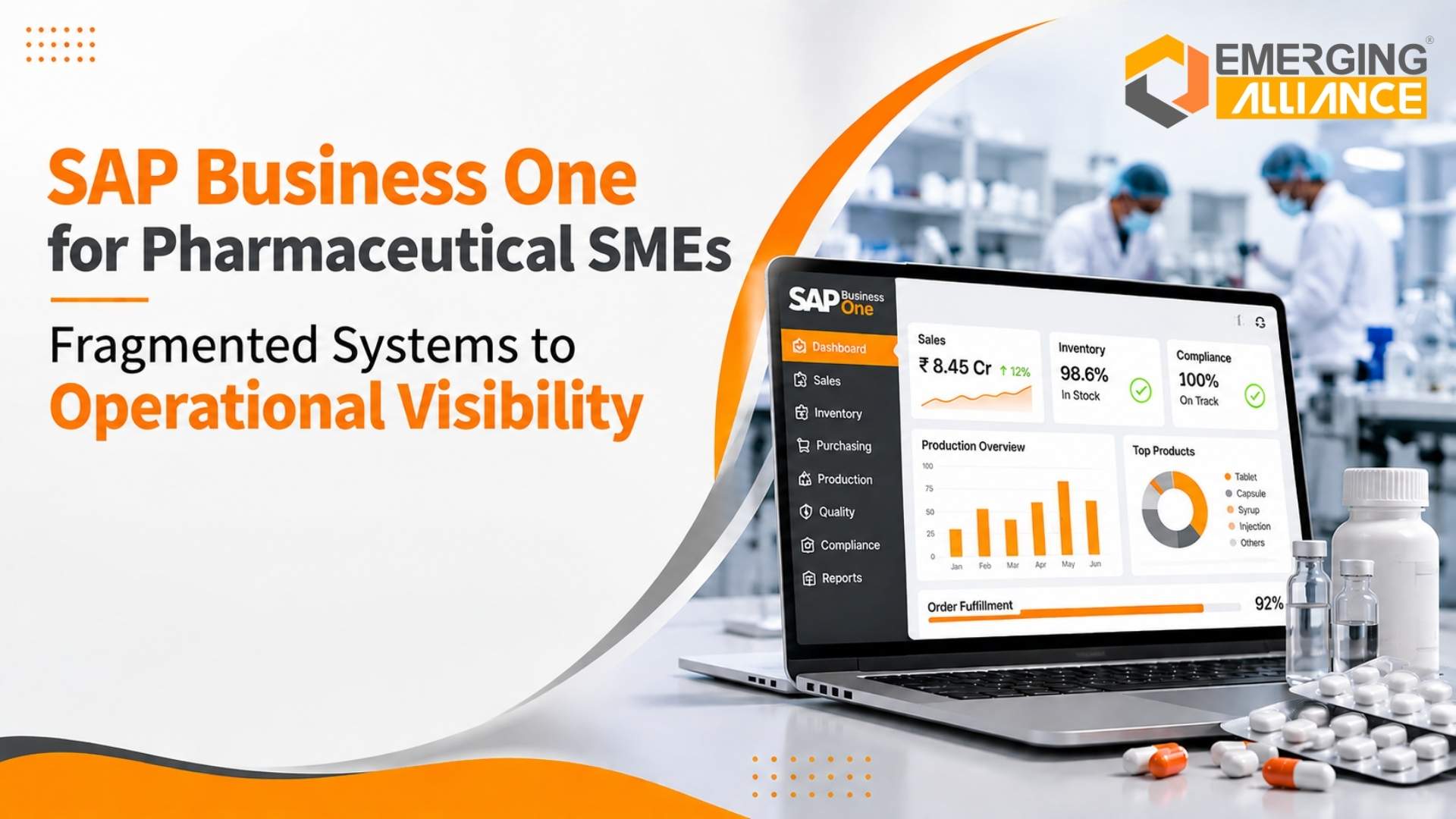 SAP Business One for Pharmaceutical SMEs Fragmented Systems to Operational Visibility