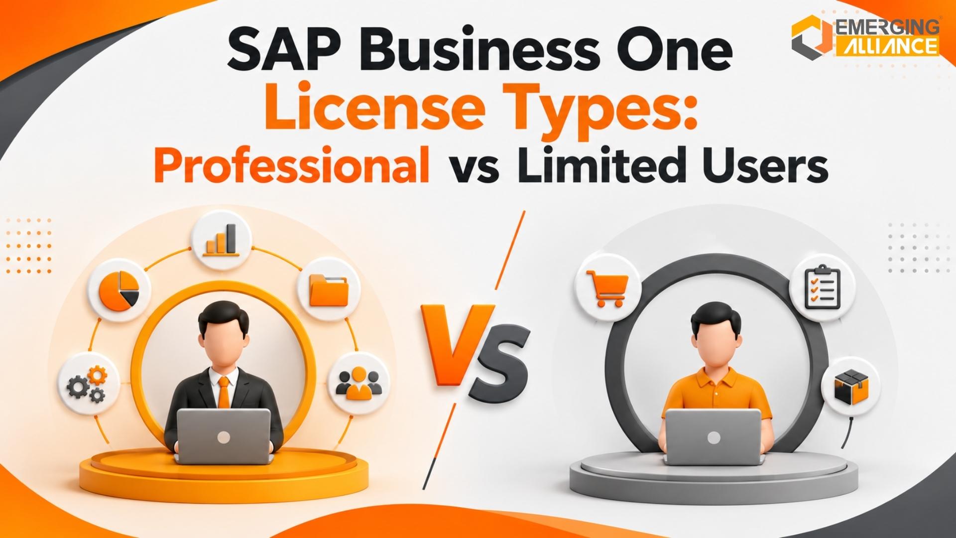 SAP Business One License Types: Professional vs Limited Users