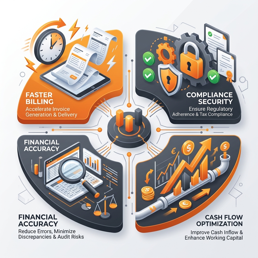 Key Business Benefits of SAP B1 E-Invoicing