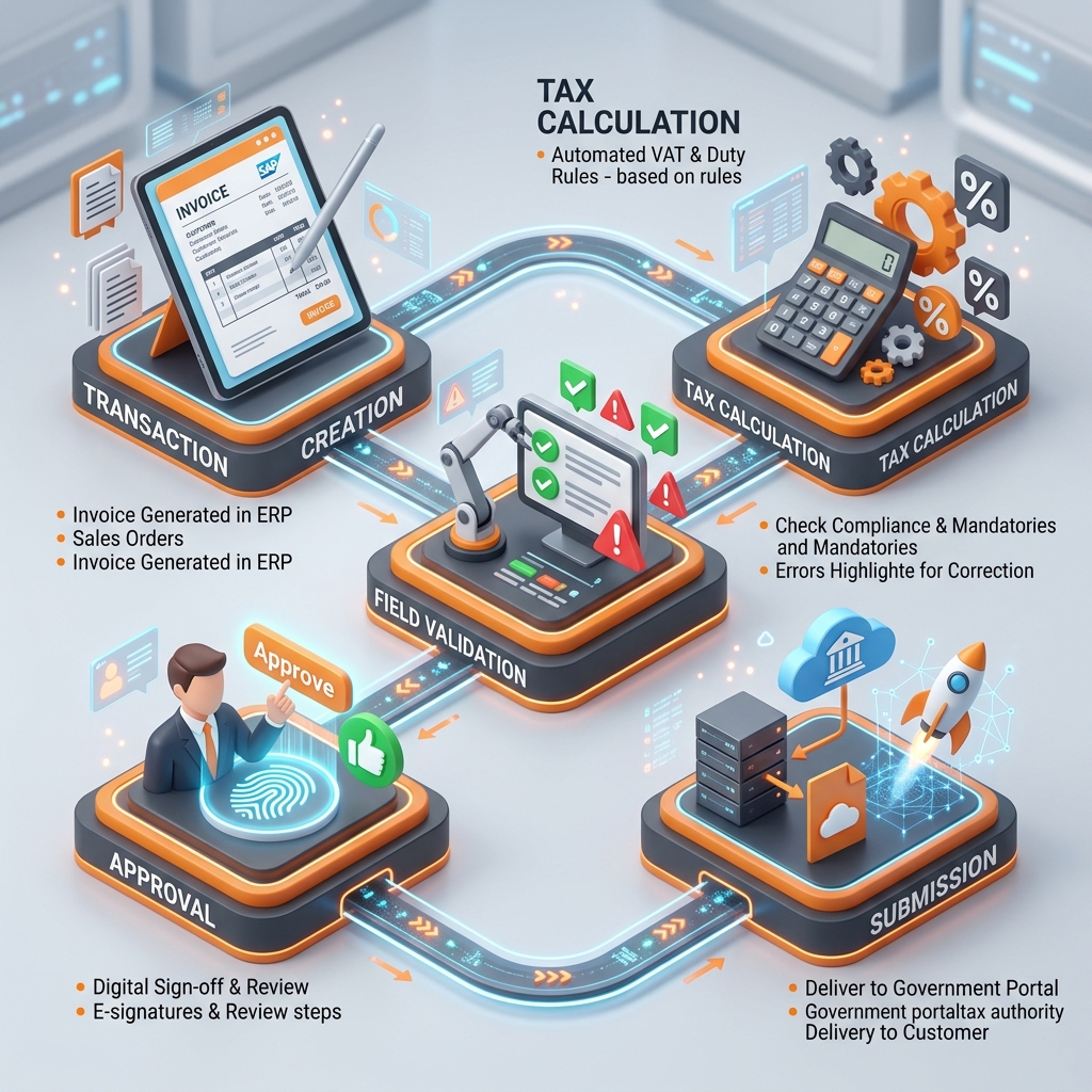 SAP Business One E-Invoicing Workflow