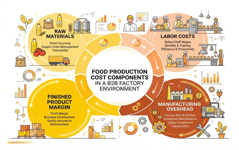 Food Production Cost Components