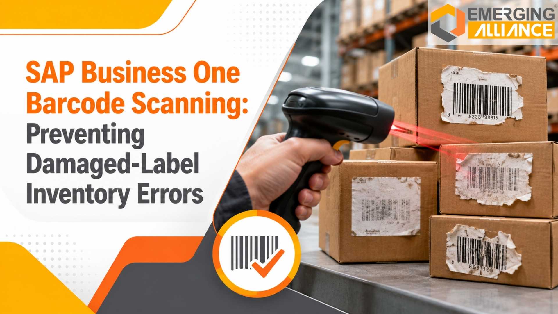 SAP Business One Barcode Scanning: Preventing Damaged-Label Inventory Errors