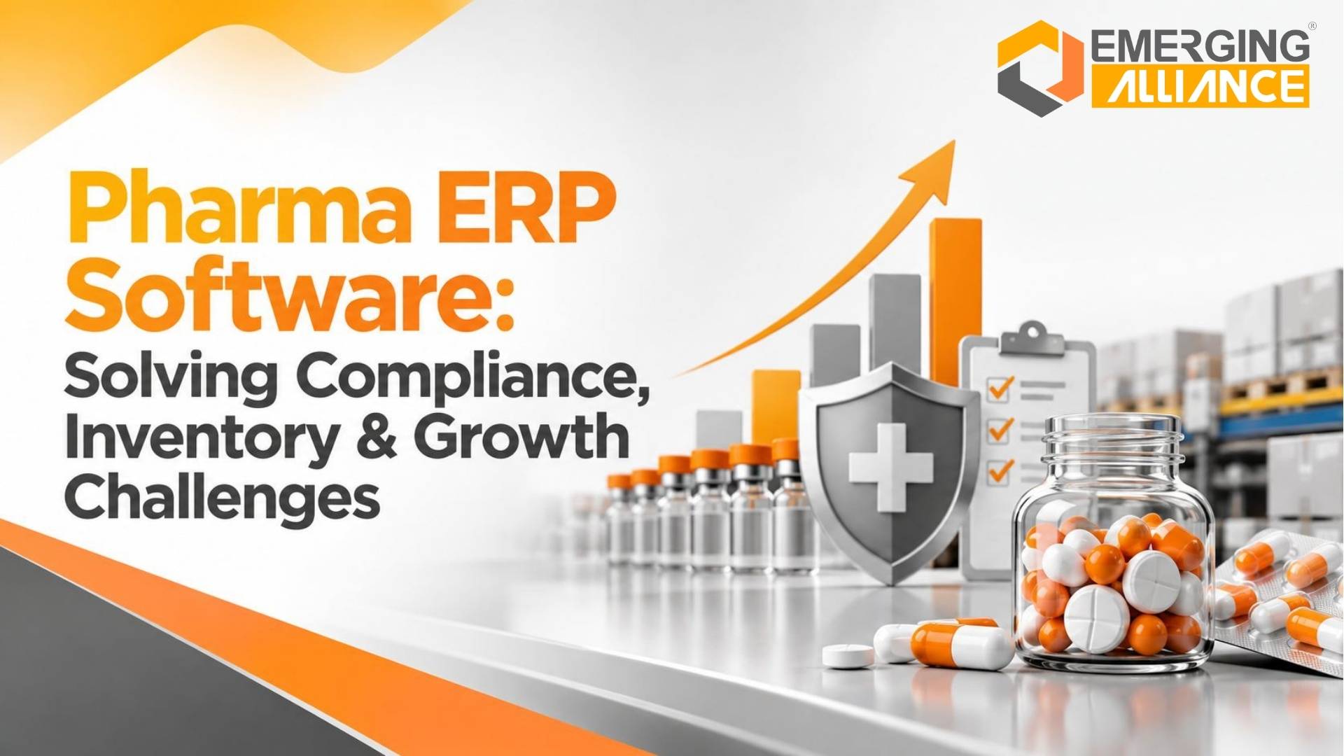Pharma ERP Software: Solving Compliance, Inventory & Growth Challenges
