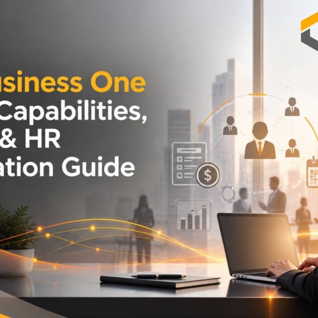 SAP Business One HRMS: Capabilities, Payroll & HR Automation Guide