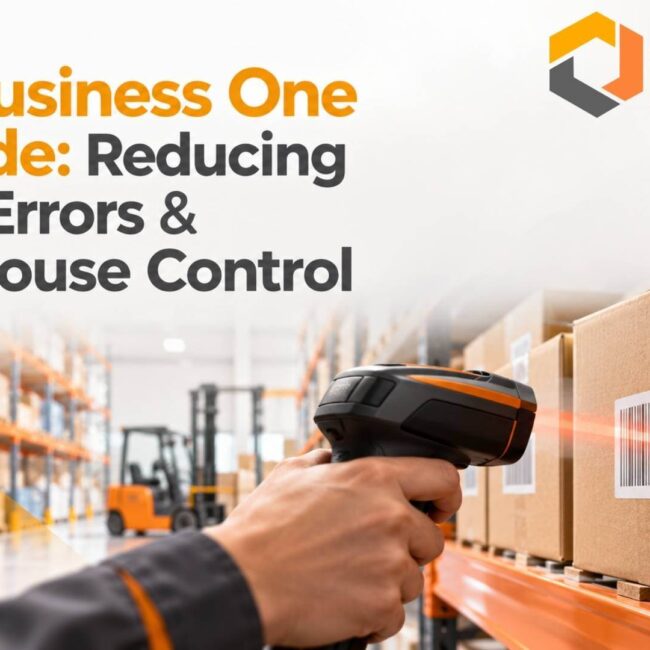 SAP Business One Barcode: Reducing Stock Errors & Warehouse Control