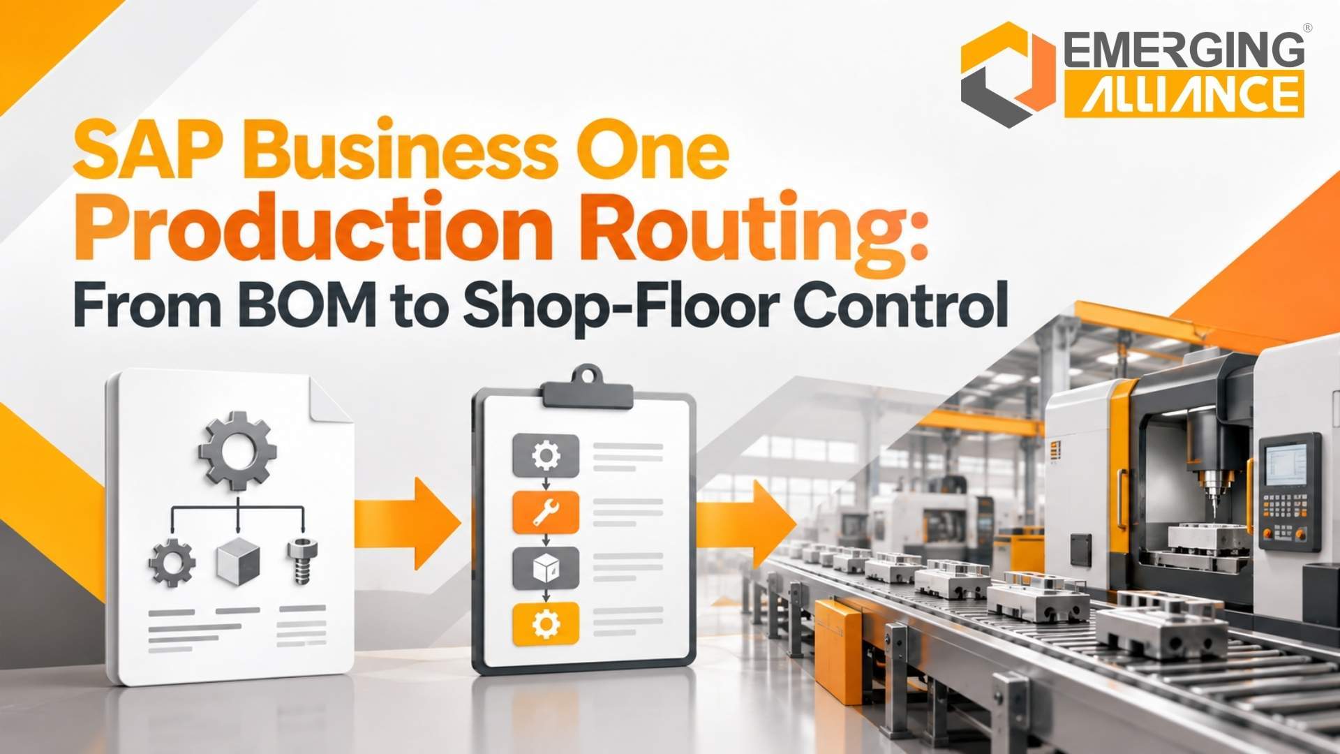 SAP Business One Production Routing: From BOM to Shop-Floor Control