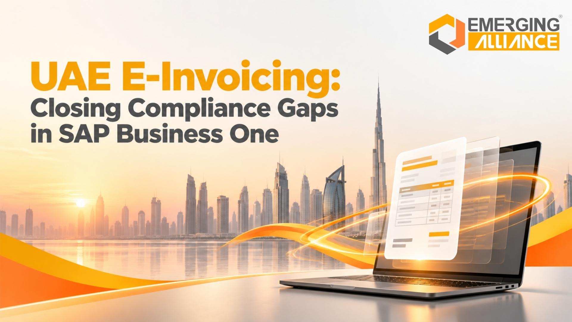 UAE E-Invoicing: Closing Compliance Gaps in SAP Business One