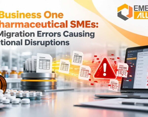 SAP Business One for Pharmaceutical SMEs: Data Migration Errors Causing Operational Disruptions
