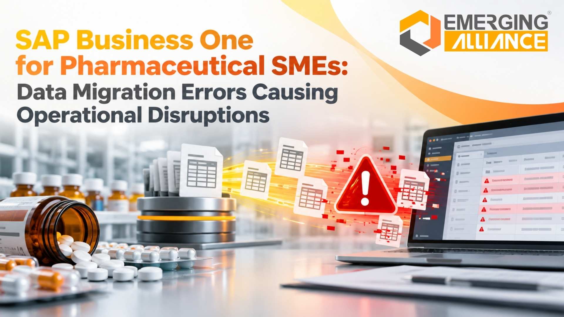 SAP Business One for Pharmaceutical SMEs: Data Migration Errors Causing Operational Disruptions