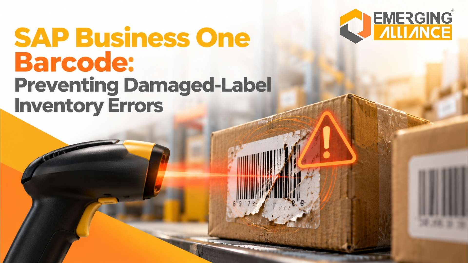 SAP Business One Barcode: Preventing Damaged-Label Inventory Errors